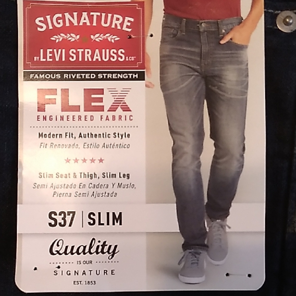 Levi's Signature Slim Fit Jeans - Blue